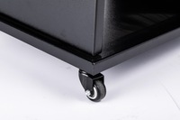 LEILEI MXS-21-8U à 24U support de mixeur DJ professionnel, réseau à cadre ouvert, armoire de serveur