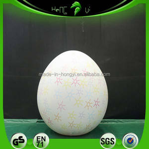 Œuf gonflable géant hermétique avec motifs décoratifs pour expositions extérieures et décorations de Pâques gonflables - Product Image 3