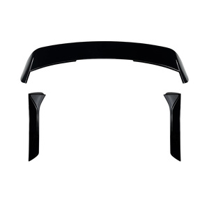 Seat Leon Mk3 Rear Wing Spoiler Carbon Fiber Texture ABS Top Lip Side Wings 2013-2019 - Product Image 5