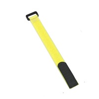 Sangle de fixation réglable à boucle auto-agrippante réutilisable pour le rangement et l'organisation de cargaisons en extérieur