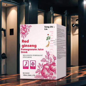 OEM/ODM Saco de Suco de <span class=keywords><strong>Ginseng</strong></span> Vermelho e Romã de 10ml Bebida Energética e Reforço da Imunidade Pronta para Beber Fórmula Personalizada de Marca Privada - Product Image 3