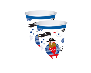 YOT Set per Festa di Compleanno a Tema <span class=keywords><strong>Pirata</strong></span>, Bellissime Decorazioni in Carta, Stoviglie Monouso 27x23x10cm, per 16 Persone - Product Image 4