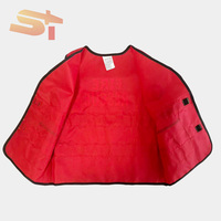 Sike Boys Kleine Feuerwehrleute Feuerwehrmann Cosplay-Kostüm mit Hose aus Polyester-Material Weihnachtsthema für Kinder