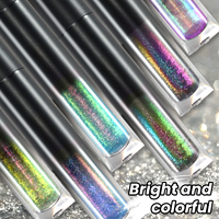 Gloss à lèvres multichrome hydratant 3,5 ml à marque privée, personnalisé, végétalien, sans cruauté animale, effet holographique caméléon, non collant