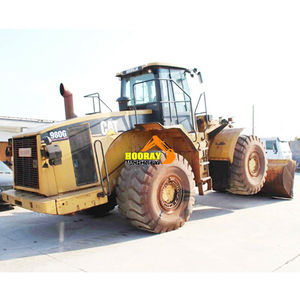 Chargeuse sur pneus Caterpillar 980H d'occasion, fabriquée au Japon, capacité de charge nominale de 5 tonnes, moteur de 156,9 CV - Product Image 1