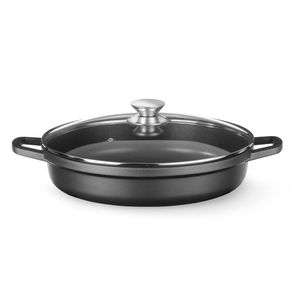 Cazuela HENDI de 4.3L con Revestimiento Antiadherente Negro, 425x332x(H)70mm, para Hornear en Horno - Product Image 1