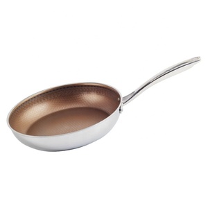 กระทะสแตนเลสสามชั้นสำหรับทำอาหารกระทะนอนสติ๊กสำหรับร้านอาหาร - Product Image 2