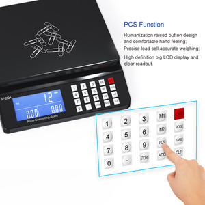 Báscula Digital para Envíos Postales Sf202A, 66LB/30KG, Recargable, Báscula de Peso para Correo <span class=keywords><strong>y</strong></span> Cocina - Product Image 4