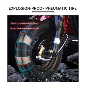 <span class=keywords><strong>Tricycle</strong></span> électrique intelligent à double usage pour le transport de marchandises et la famille, avec siège <span class=keywords><strong>pliable</strong></span> - Product Image 5