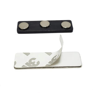 45x13mm Nam châm công nghiệp vĩnh viễn NdFeB huy hiệu với 3 nam châm để hiển thị tên Phù Hiệu hoặc vật tư văn phòng - Product Image 5