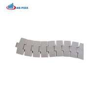 Chaîne de convoyeur latérale flexible en plastique POM 880TAB pour le transport de bouteilles alimentaires et de boissons