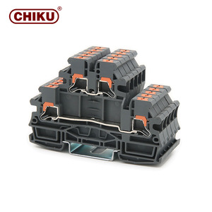 Nhà Máy Giá huntec chiku RPi 2.5 hai đầu vào và hai đầu ra mùa xuân lồng thiết bị đầu cuối Inline thiết bị đầu cuối - Product Image 4