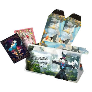 100 sac <span class=keywords><strong>Miyazaki</strong></span> Hayao carte <span class=keywords><strong>de</strong></span> jeu esprit loin Photo déchirure <span class=keywords><strong>Film</strong></span> bande aveugle boîte jeu jouets cadeaux en gros - Product Image 1