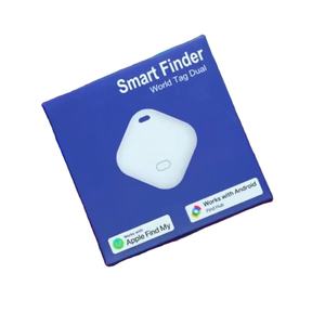 IOS Android Dual System MFI Smart Tag funciona con Apple Find My Mini Air tag Dispositivo GPS para llaves de billetera de teléfono móvil antipérdida - Product Image 1