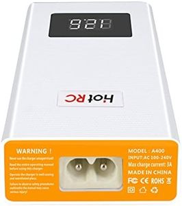 เครื่องชาร์จและดิสชาร์จแบตเตอรี่ลิโพ HOTRC A400 3S 4S พร้อมหน้าจอ LED สำหรับโดรนควอดคอปเตอร์ RC - Product Image 1
