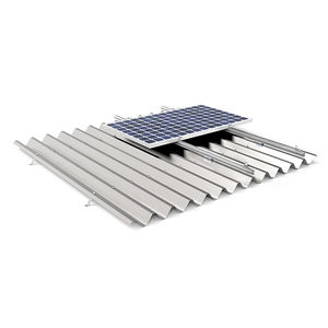 Kit <span class=keywords><strong>solaire</strong></span> montable, support ondulé pour panneaux, Rail en aluminium, toit - Product Image 1