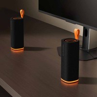 Haut-parleur sans fil 6.0 avec éclairage LED RGB, étanche IP68, 18W, appels mains libres, portable, usage domestique, 15 heures d'autonomie, son large spectre