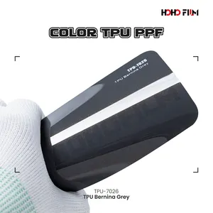 Hohofilm TPU ฟิล์มสีรถยนต์ PPF โลหะเหลวสีแดง1.52*16ม./ม้วนฟิล์มป้องกันสี PPF ฟิล์มป้องกันสี