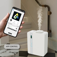 Diffuseur d'arômes HVAC de qualité commerciale haute capacité nébuliseur d'huiles essentielles intelligent personnalisé pour hôtels électriques 1 an de garantie