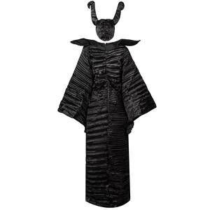 Disfraz de Maléfica de Angelina Jolie para Mujer, Vestido de Reina Bruja Oscura, Cosplay DIY - Product Image 3