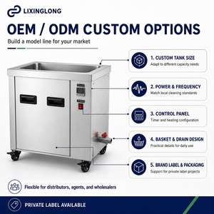 Équipement de nettoyage ultrasonique personnalisé pour les distributeurs, les agents, les grossistes, les composants de circuits imprimés, les pièces de quincaillerie, <span class=keywords><strong>machine</strong></span> de lavage ultrasonique industrielle - Product Image 2