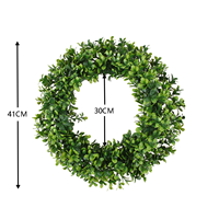 Prix usine Artificielle Suspendue Guirlande Plante Artificielle Herbe Fleur Artificielle Pour La Décoration De Porte À La Maison Intérieur Extérieur Décor