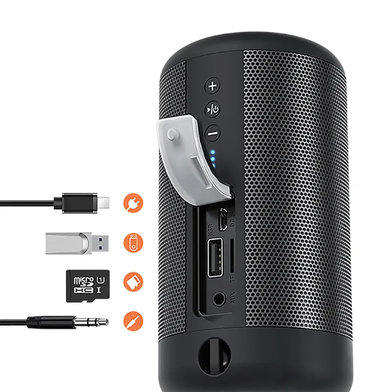 Mini Bocinas Portatil Portable TWS Bt Speaker Box Hifi Bass Woofer Altavos IPX5 Waterproof Wireless Bluetooth Speaker