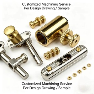 Pièces de guitare usinées avec précision par CNC - Ponts, mécaniques et boutons personnalisés en aluminium et laiton - Matériel pour instruments de musique OEM/ODM - Product Image 1