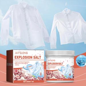 JAYSUING Agent <span class=keywords><strong>de</strong></span> lavage à l'oxygène réactif pour vêtements, nettoyant en profondeur, parfum longue durée, nettoyage doux, formule au sel explosif - Product Image 2