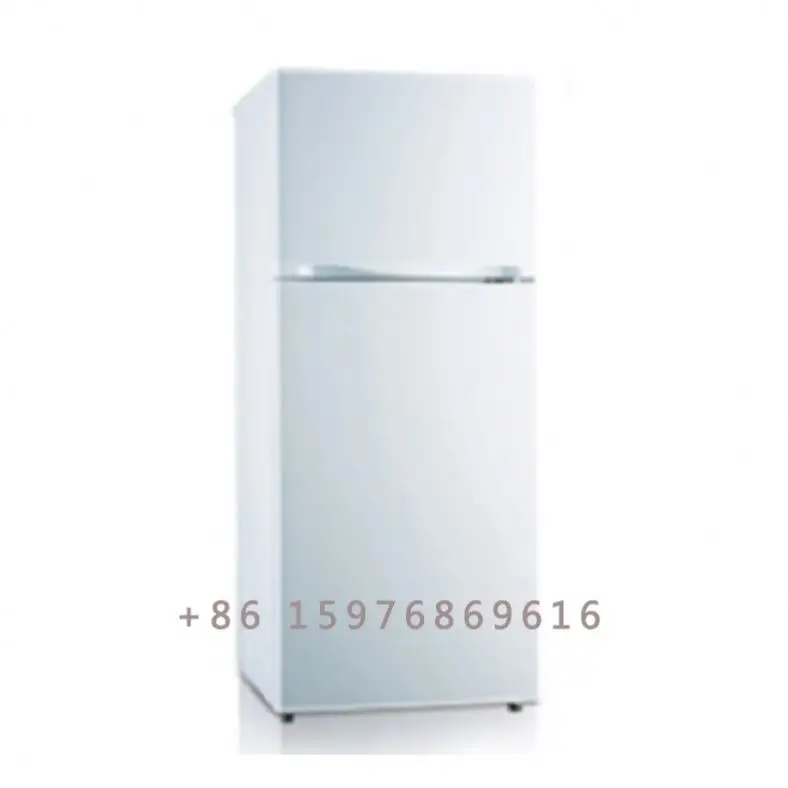 Congelador de montaje superior, refrigerador de 2 puertas con pantalla led, R600a, barato, 290L