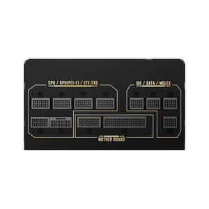 瑞克斯RT750W黄金80 Plus性能全模块化APFC电脑PSU多输出ATX台式电脑电源高电源 - Product Image 3