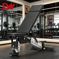 Banc de musculation pliable réglable en fer, 76 lb, unisexe, durable, sûr, stable, solide, équipement de musculation pour la salle de sport