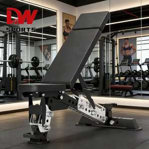 Banc de <span class=keywords><strong>musculation</strong></span> pliable réglable en fer - Équipement de gym pour l'entraînement de force - Product Image 4