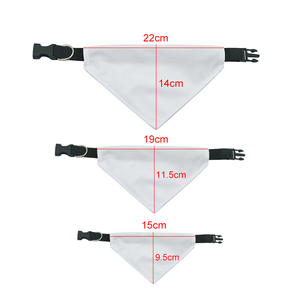 وشاح حيوانات أليفة سادة قابل للتخصيص من القطن بأفضل جودة بسعر الجملة - Product Image 4