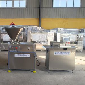 Ligne de production de saucisses complète et automatique <span class=keywords><strong>PRIX</strong></span> D'USINE Machine de fabrication de saucisses <span class=keywords><strong>jambon</strong></span>/chorizo/salami/mortadelle/saucisse de Viena - Product Image 5