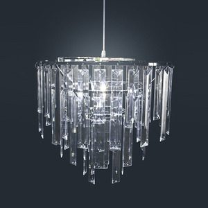 KL-WL005 Vente en gros de luminaires de plafond LED pour mariage, lustre en acrylique, luminaire suspendu de luxe pour la décoration de plafond - Product Image 2