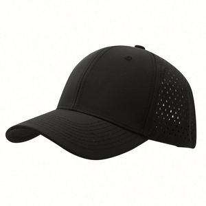 Casquette de golf personnalisée de haute qualité avec logo laser, imperméable et perforée, casquette de baseball imperméable avec logo PVC personnalisé - Product Image 2