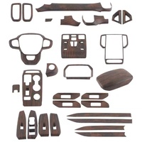 Aplicable al Ford Ranger 2023-2024 con Acabado Interior en Madera y Modificación Interior Automotriz.
