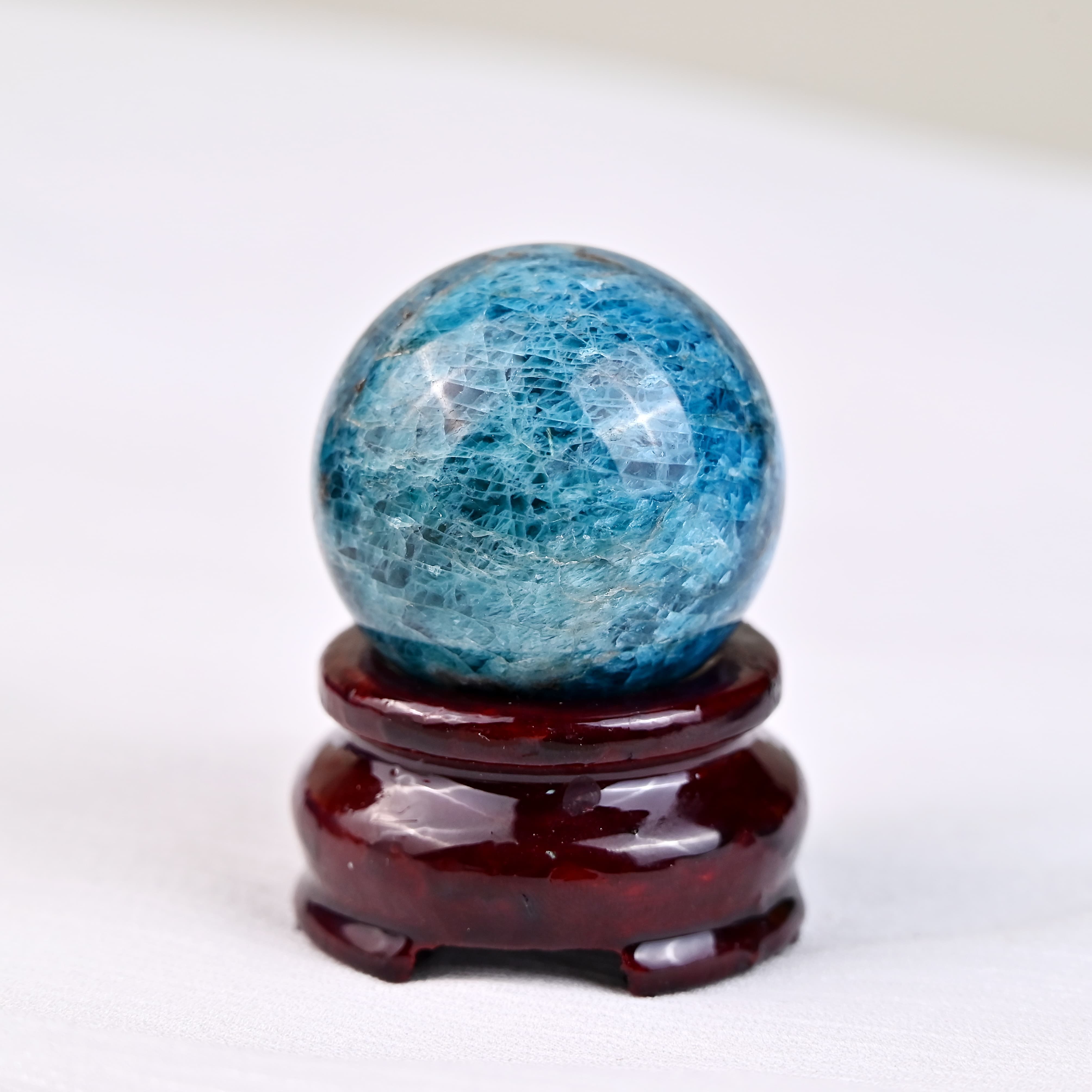 Sfera di Apatite blu