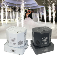Machine à étincelles froides DMX à double tête rotative 1500W avec télécommande pour effets de feux d'artifice de mariage blancs