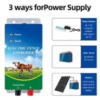 10KM hoogspannings elektrische afrasteringsapparaat voor veeteelt, bescherming van veeteeltbedrijven, rundvee en schapen.