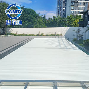 Couvre-<span class=keywords><strong>piscine</strong></span> Landy pour piscines hors sol, antidérapant, imperméable, couvre-<span class=keywords><strong>piscine</strong></span> rigide pour l'hiver, pour piscines enterrées - Product Image 3