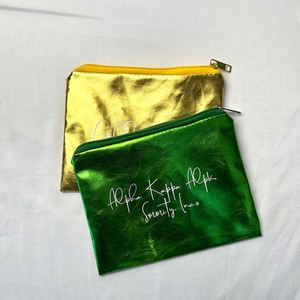 Pochette à fermeture éclair avec logo personnalisé du fabricant, plusieurs couleurs, pochette de rangement pour maquillage, sac cosmétique en cuir PU - Product Image 6