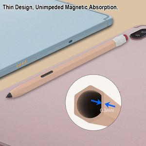 Custodia Protettiva in Silicone per Penna Touch Tablet, Antiscivolo, Antiurto, Sensibile all'Inclinazione, per <span class=keywords><strong>Tab</strong></span> S7/<span class=keywords><strong>S8</strong></span>/S9 Plus - Product Image 6