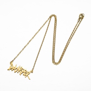 Collana Personalizzata Segno Zodiacale Leone <span class=keywords><strong>Astrologia</strong></span> 12 Costellazioni Lettera Antica Inglese Ariete Regalo - Product Image 5