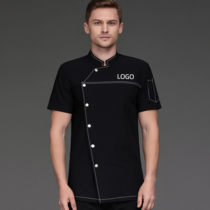 Servicio de cocina casera, ropa de Chef Unisex de manga corta, ropa de trabajo para restaurante, uniformes de Chef de cocina - Product Image 1