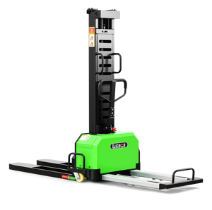 Apilador Semieléctrico de 500 kg con Autocarga, Desplazador Lateral Eléctrico, Altura de Elevación de 1.3 m con Certificado CE - Product Image 2