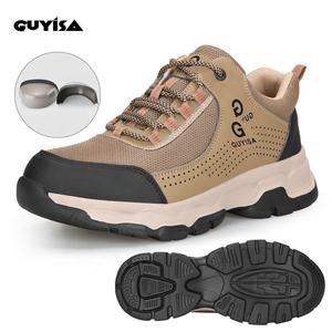 GUYISA Puntale In Acciaio Scarpe Da Skate scarpe da Lavoro Traspirante Anti-smashing Anti-puntura Scarpe di Sicurezza - Product Image 1