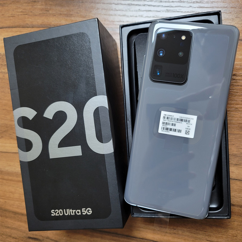 삼성 갤럭시 S20 울트라 celulares 안드로이드 S21 S22 울트라 S21 + S22 의 고품질 오리지널 초침 휴대 전화