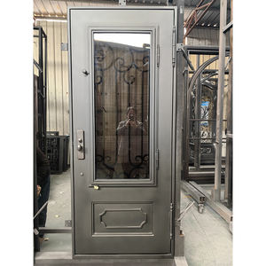 Pas cher Offre Spéciale top qualité en fer forgé cave à vin verre grange cheval remorque porte rupture thermique - Product Image 5